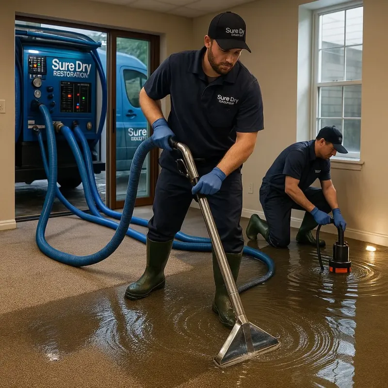 Water Extraction and Removal process in Kutztown, PA